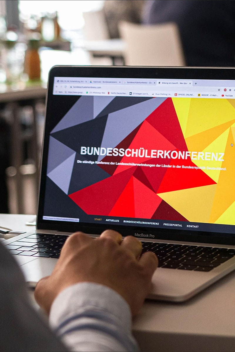 Laptop Bundesschüler*innenkonferenz